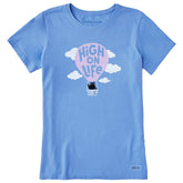 Women's High on Life Short Sleeve Crusher Tee