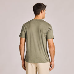 Men's Solid Short Sleeve Sun Crusher Tee