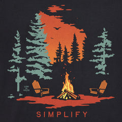 Men's Simplify Fireside Short Sleeve Crusher Tee