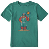 Kids Hoopin' Bigfoot Short Sleeve Crusher Tee