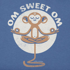 Kids Om Sweet Om Short Sleeve Crusher Tee