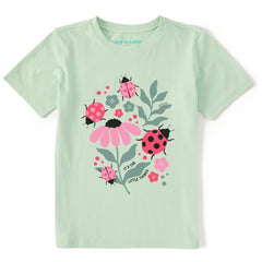 Kids It's the Little Ladybug Things Short Sleeve Crusher Tee