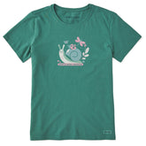 Women's Home is Where I Wanna Be Short Sleeve Crusher Tee