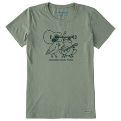 Women's Change Your Tune Short Sleeve Crusher Tee