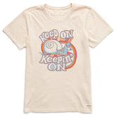 Women's Keep On Keepin' On Short Sleeve Crusher Tee