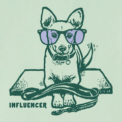 Kids Dog Influencer Short Sleeve Crusher Tee