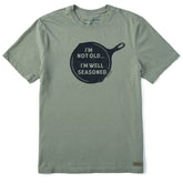 Men's I'm Not Old I'm Well Seasoned Short Sleeve Crusher Tee