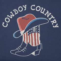 Women's Cowboy Country Short Sleeve Crusher Tee