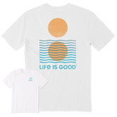 Men's Sun Stripes Short Sleeve Crusher Tee
