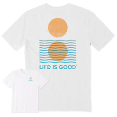 Men's Sun Stripes Short Sleeve Crusher Tee