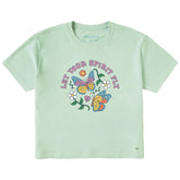 Women's Let Your Spirit Fly Short Sleeve Crusher Boxy Tee