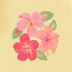 Women's Happy Hibiscus Short Sleeve Tee
