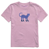 Kids Love Leopard Short Sleeve Crusher Tee