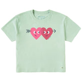 Women's Cupid Got Us Short Sleeve Crusher Boxy Tee