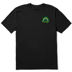 Men's Lucky Rainbow Short Sleeve Crusher Tee