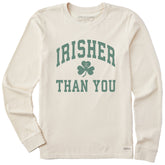 Women's Irisher Than You Arch Long Sleeve Crusher Tee
