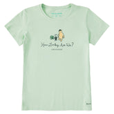 Women's How Lucky Are We Short Sleeve Crusher Tee