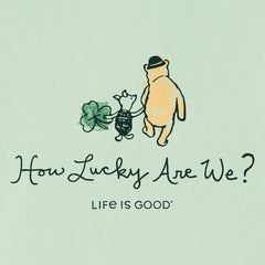 Women's How Lucky Are We Short Sleeve Crusher Tee