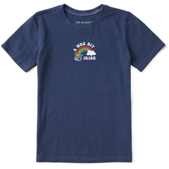 Kids A Wee Bit Irish Short Sleeve Crusher Tee