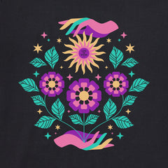 Women's Floral Sun Bloom Crusher Boxy Hoodie
