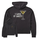 Women's I Like it Dirty Martini Crusher Boxy Hoodie