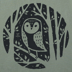 Men's Owl in the Trees Short Sleeve Crusher Tee