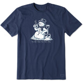 Men's You Can Snow Your Own Way Short Sleeve Crusher Tee