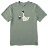 Men's Lucky Duck St. Pat's Short Sleeve Crusher Tee