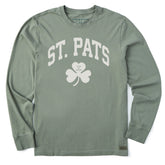 Men's St. Pats Arch Long Sleeve Crusher Tee
