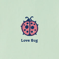Baby Love Bug Ladybug Short Sleeve Crusher Bodysuit