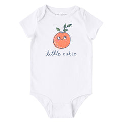 Infant Little Cutie Short Sleeve Crusher Baby Bodysuit