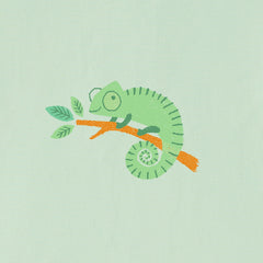 Kids Chameleon Hibiscus Long Sleeve Crusher Tee