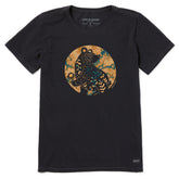 Women's Harvest Bear Tie Dye Short Sleeve Tee