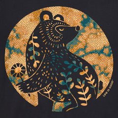 Women's Harvest Bear Tie Dye Short Sleeve Tee