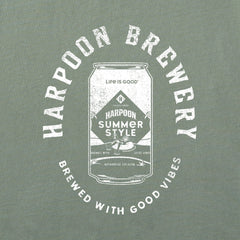 Women's Crafty Harpoon Good Vibes Crusher Boxy Hoodie