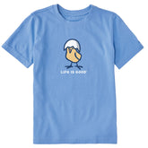 Kids Eggshell Chick Short Sleeve Crusher Tee