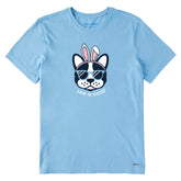 Men's Frenchie Bunny Ears Short Sleeve Tee