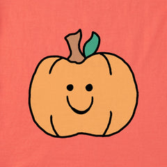 Kids Happy Pumpkin Short Sleeve Crusher Tee