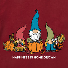 Women's Gnome Home Grown Long Sleeve Crusher Tee