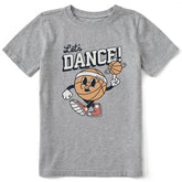 Kids Let's Dance in March Basketball Short Sleeve Crusher Tee