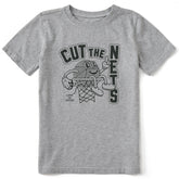 Kids Cut the Nets Short Sleeve Crusher Tee