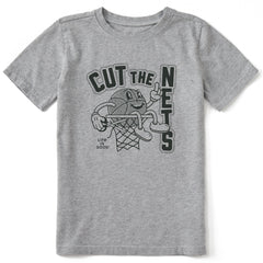 Kids Cut the Nets Short Sleeve Crusher Tee