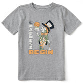 Kids Let the Madness Begin Short Sleeve Crusher Tee