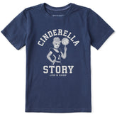 Kids Cinderella Story Short Sleeve Crusher Tee