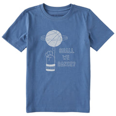 Kids Shall We Dance Short Sleeve Crusher Tee