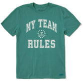 Men's My Team Rules Short Sleeve Tee