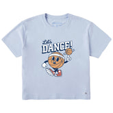 Women's Let's Dance in March Basketball Short Sleeve Crusher Boxy Tee