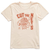 Women's Cut the Nets Short Sleeve Crusher Tee