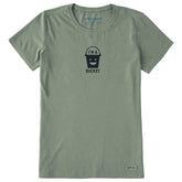 Women's I'm a Bucket Short Sleeve Crusher Tee