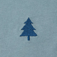 Men's Embroidered Tree Long Sleeve Crusher Tee